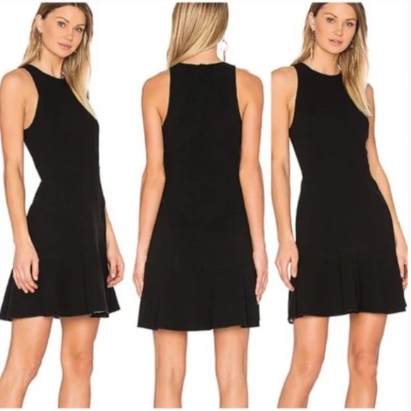 Theory Dresses & Skirts - Theory Felicitina Bonded Double Crepe Flared Hem Dress